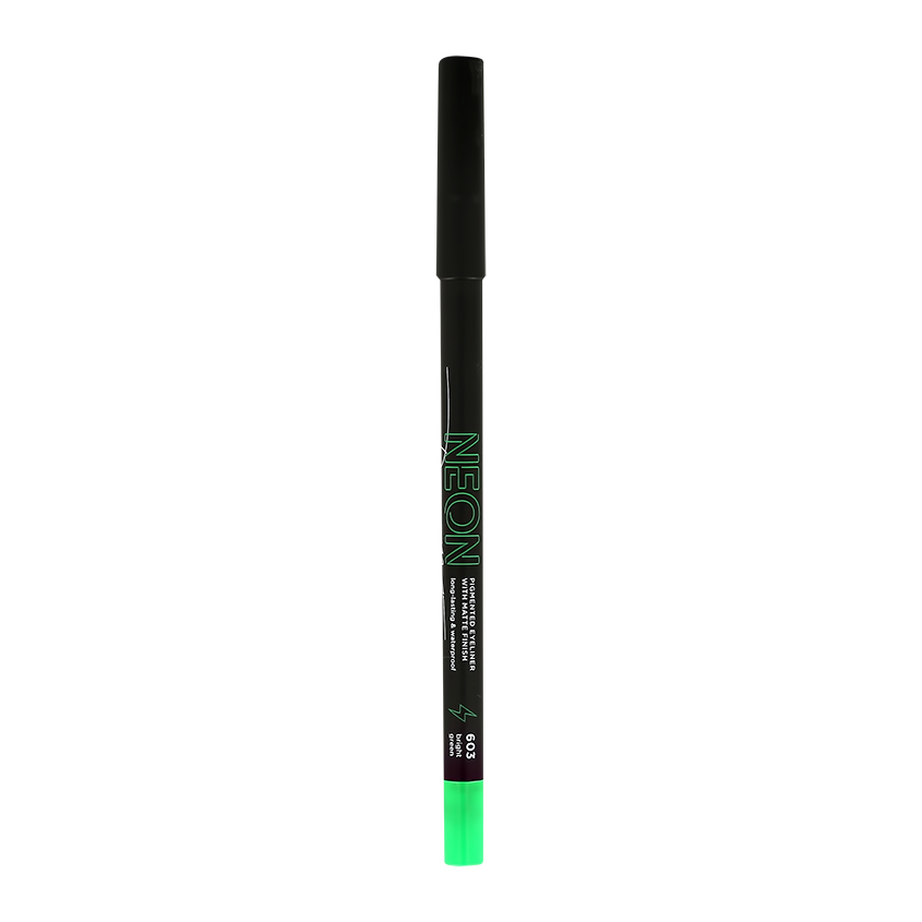   Подружка Карандаш для глаз PARISA NEON DEMON тон 603 bright green