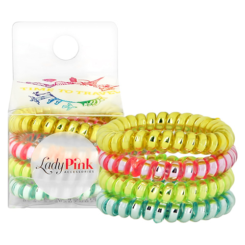 

Набор резинок LADY PINK BASIC SLINKY box 4 шт
