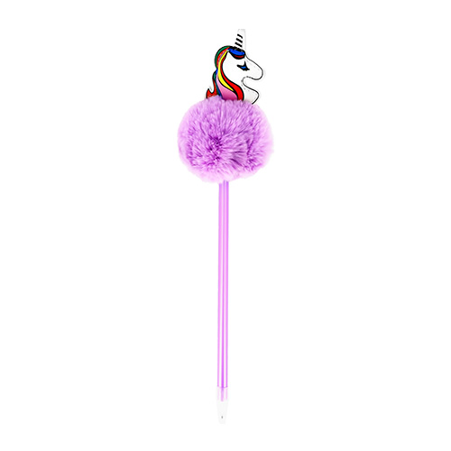 Ручка FUN POM POM Unicorn violet