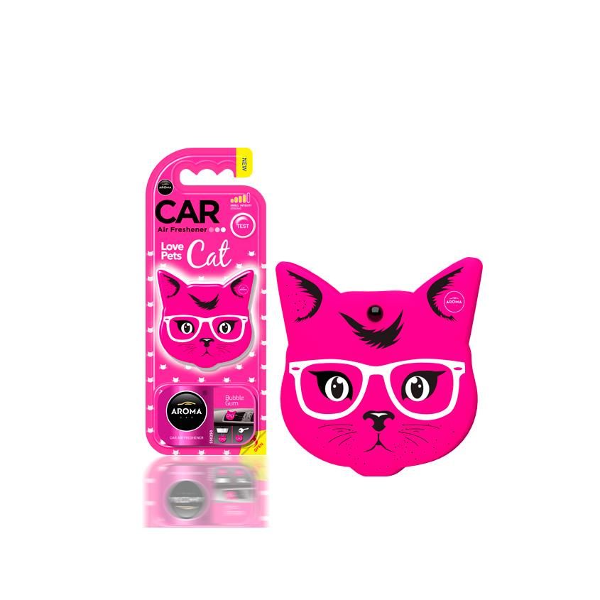 

Ароматизатор для машин AROMA CAR CAT Pink Blossom 10,5 г