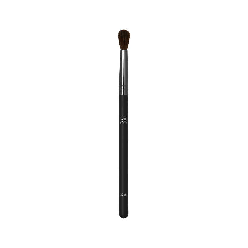 Кисть DECO. MAKE UP BRUSH EYES для растушевки теней натуральная круглая №308N