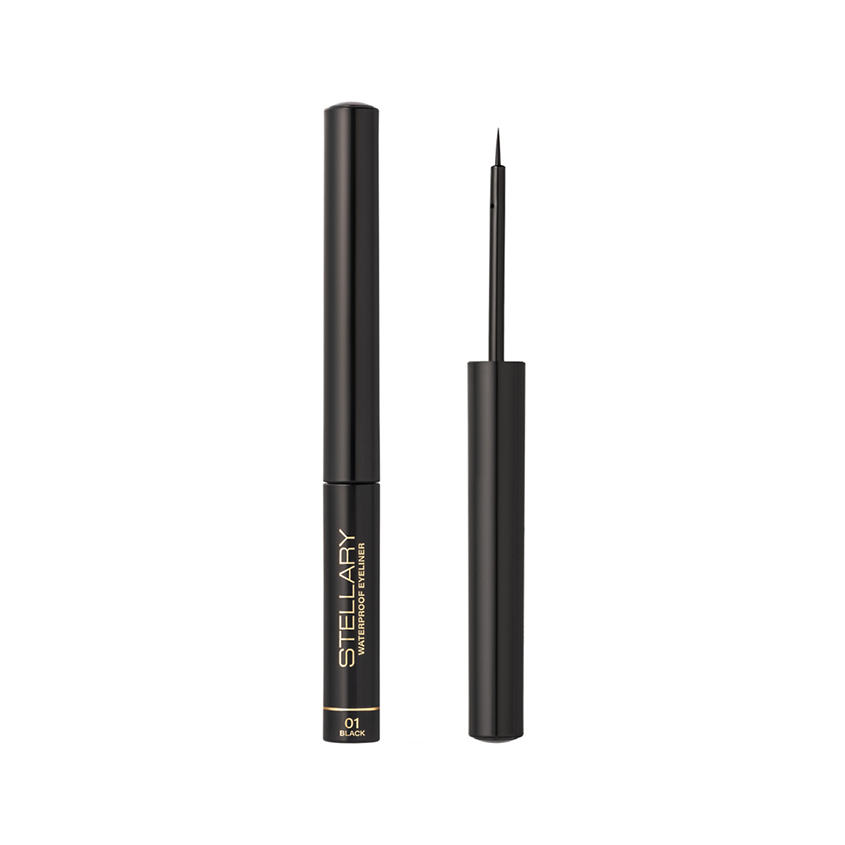 Подводка для глаз STELLARY WATERPROOF EYELINER водостойкая тон 01 Black