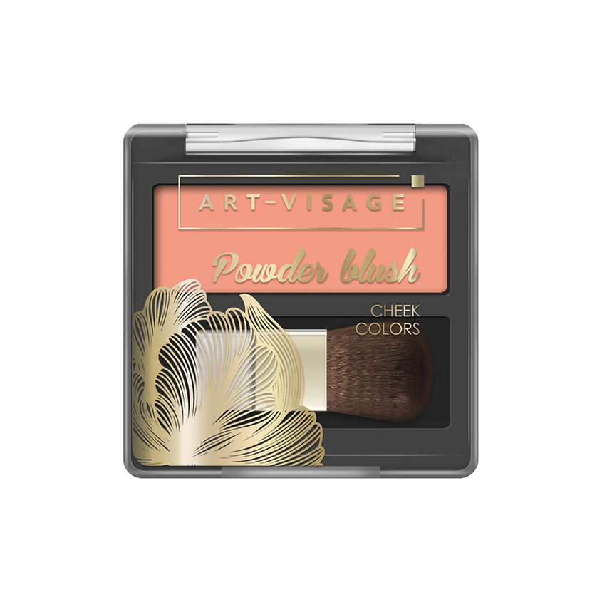 ART-VISAGE Румяна для лица ART-VISAGE POWDER BLUSH тон 301 румяна для лица art visage cream blush 5 гр