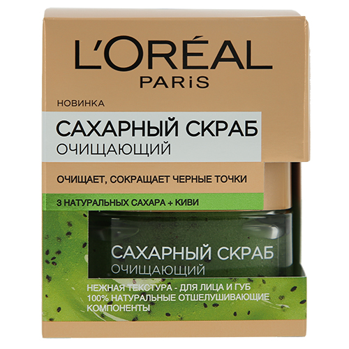 

Скраб для лица LOREAL сахарный очищающий 50 мл