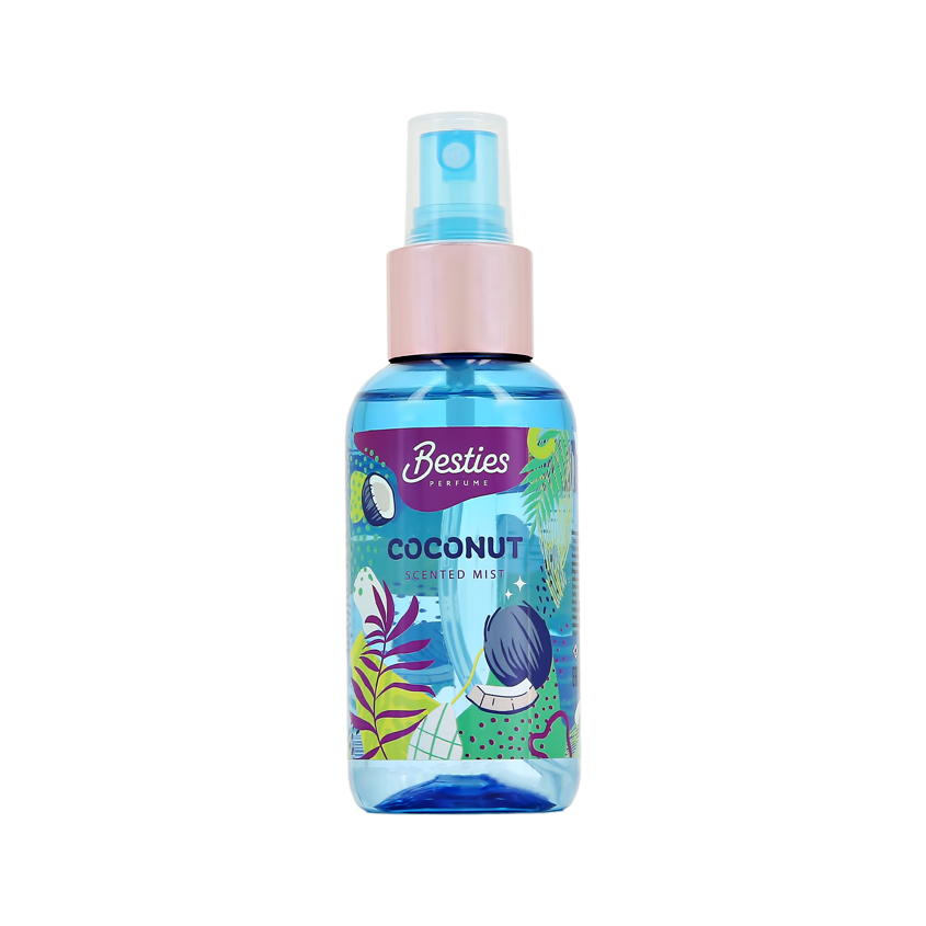 Парфюмированный мист для тела BESTIES SCENTED MIST coconut жен. 100 мл