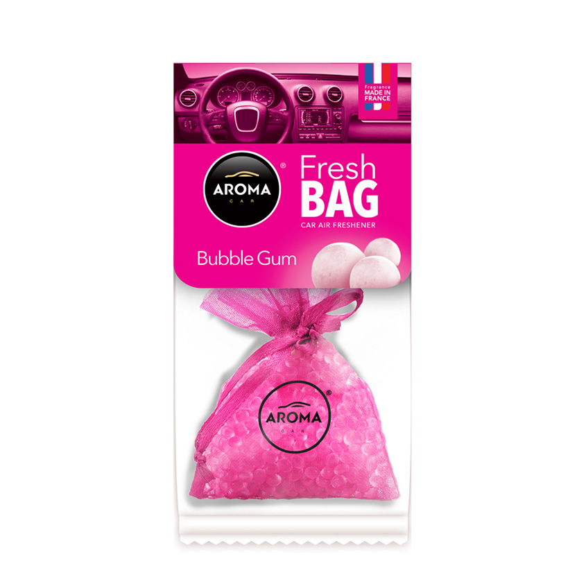 

Ароматизатор для машин AROMA CAR FRESH Bubble gum 20 г