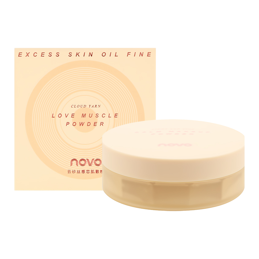 Пудра рассыпчатая для лица NOVO CLOUD YARN LOOSE POWDER тон 02 пудра farres powder cloud spun 8 6 гр