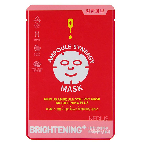 

Маска для лица MEDIUS AMPOULE SYNERGY MASK для сияния кожи 25 мл