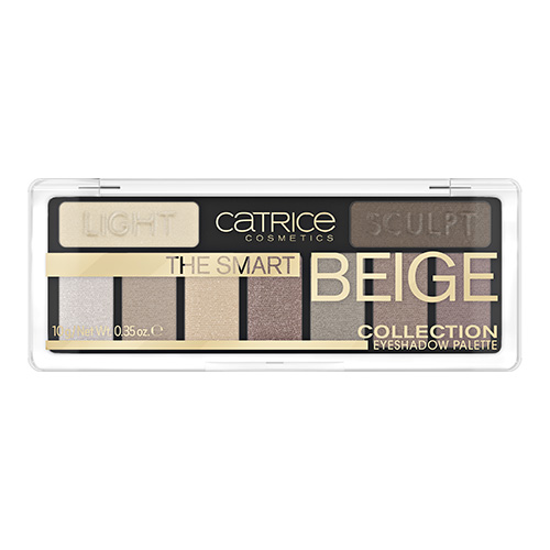 Тени для век `CATRICE` THE SMART BEIGE COLLECTION EYESHADOW PALETTE тон 010