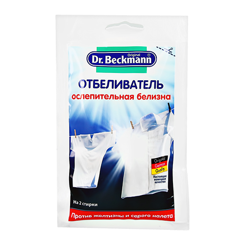 

Отбеливатель для белья DR.BECKMANN Ослепительная белизна 80 г