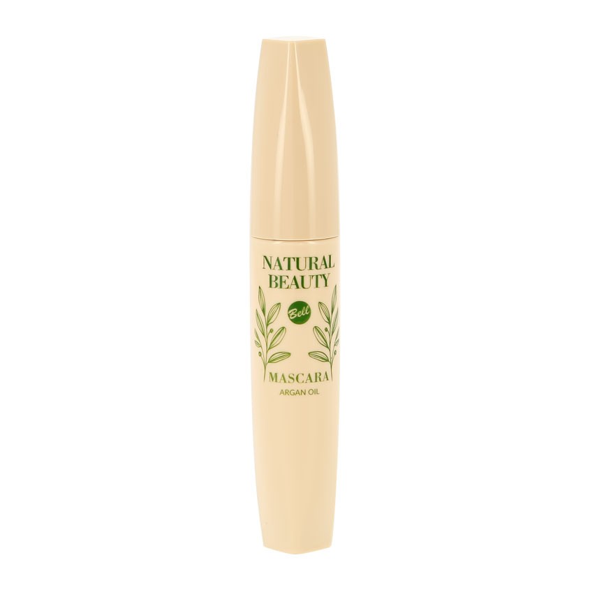 Тушь для ресниц BELL NATURAL BEAUTY NATURAL BEAUTY MASCARA тон 01 natural black удлиняющая с аргановым маслом