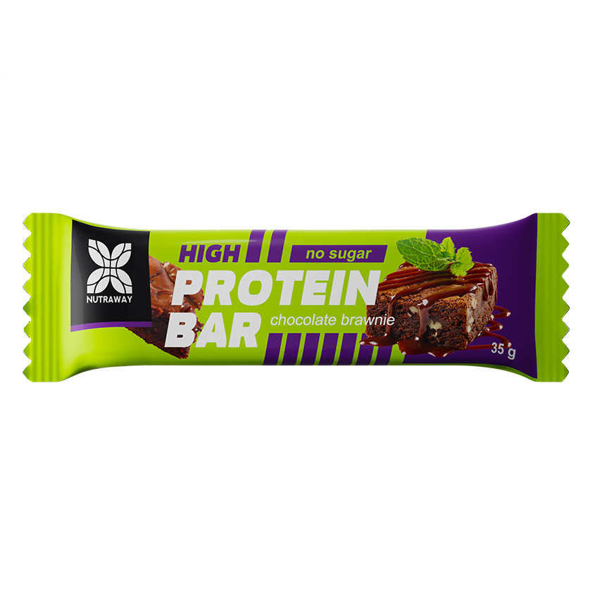 

Батончик глазированный NUTRAWAY PROTEIN BAR со вкусом шоколадного брауни 35 г