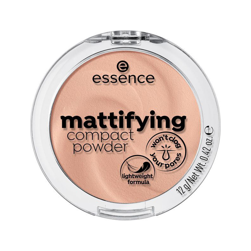 Пудра компактная для лица ESSENCE MATTIFYING COMPACT POWDER тон 04