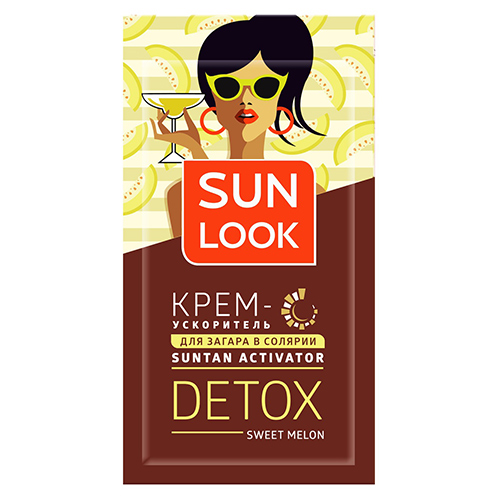 

Крем для загара в солярии SUN LOOK Sweet melon 15 мл