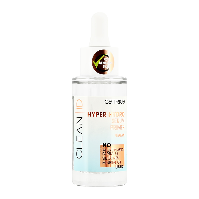База под макияж  Подружка Праймер-сыворотка CATRICE CLEAN ID HYPER HYDRO SERUM PRIMER