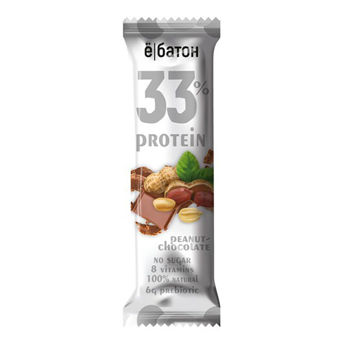 Батончик протеиновый Ё БАТОН со вкусом арахис шоколад 45 г