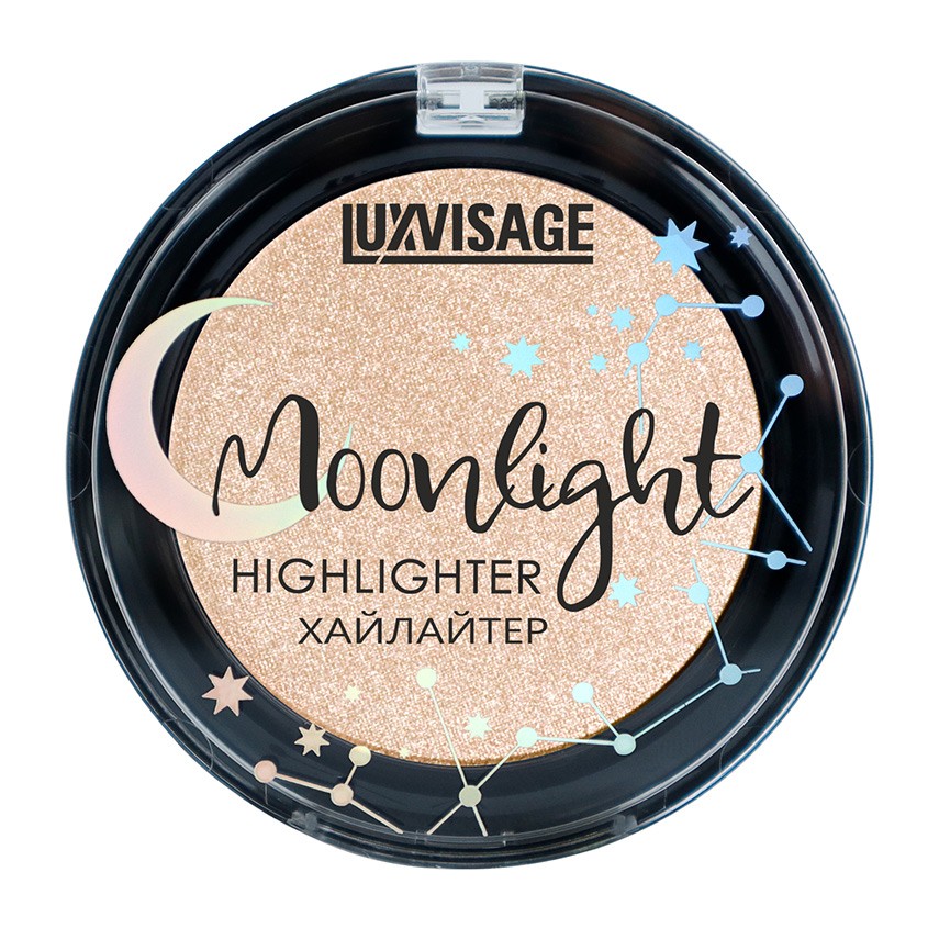 Хайлайтер для лица LUXVISAGE MOONLIGHT beige glow тон 02