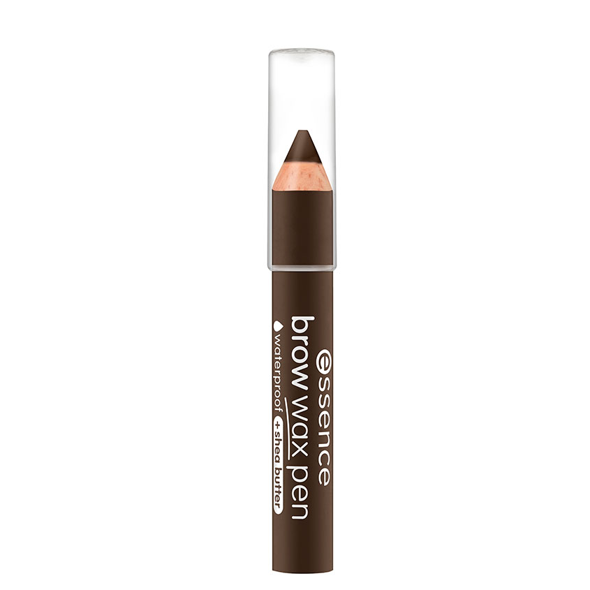 Карандаш для бровей ESSENCE BROW WAX PEN восковой тон 05 deep brown - фото 1