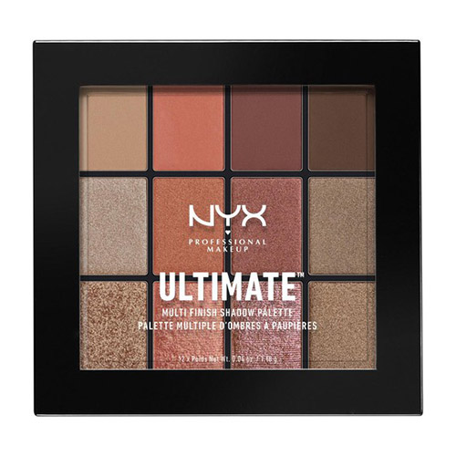 

Палетка теней для век NYX PROFESSIONAL MAKEUP ULTIMATE MULTI-FINISH тон 08 warm rust
