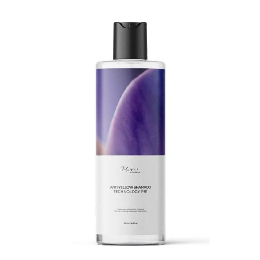 Шампунь для волос `MARIEE LA COSMETIQUE` для холодных оттенков блонд с фиолетовым пигментом 500 мл