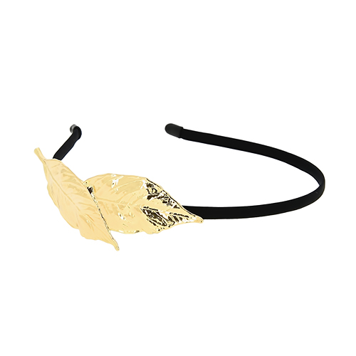 

Ободок LADY PINK LEAF FALL metal