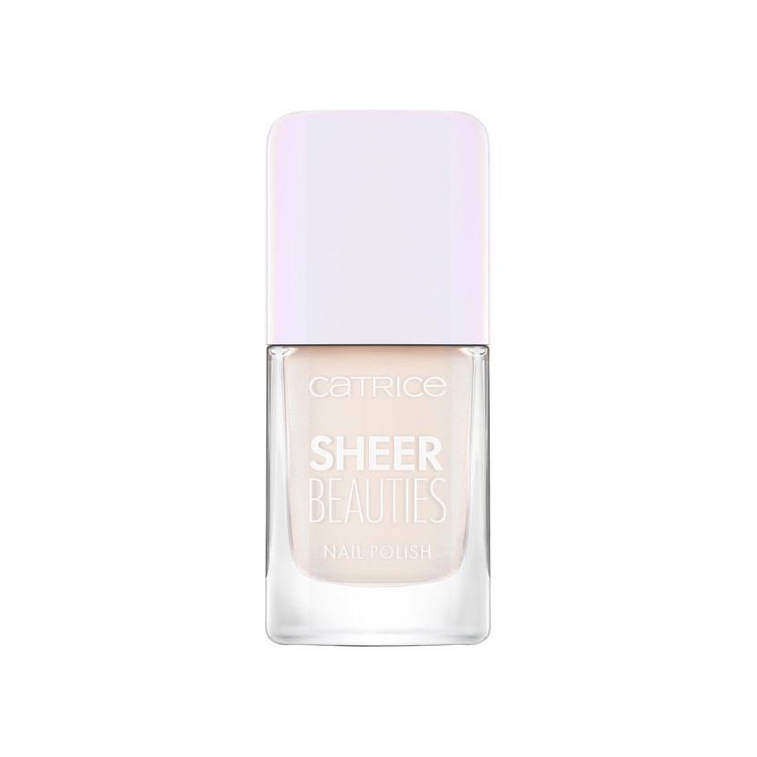 Лак для ногтей CATRICE SHEER BEAUTIES тон 010 Milky not guilty