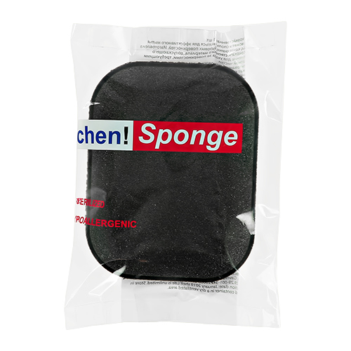 цена KITCHEN SPONGE Губка универсальная KITCHEN SPONGE овальная черная