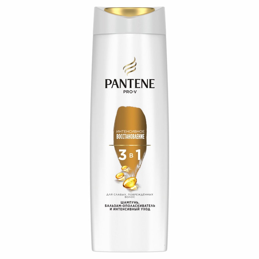 Шампунь и бальзам-ополаскиватель для волос PANTENE PRO-V ИНТЕНСИВНОЕ ВОССТАНОВЛЕНИЕ 3 в 1 360 мл