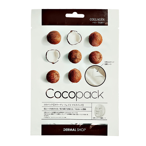 

Маска для лица DERMAL COCOPACK с коллагеном 25 г