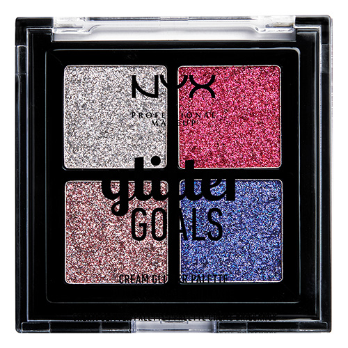 Палетка глиттеров `NYX PROFESSIONAL MAKEUP` GLITTER GOALS тон 02