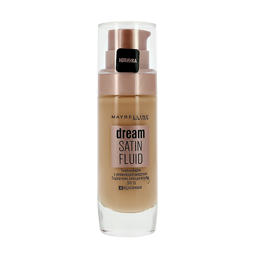 

Крем тональный для лица MAYBELLINE DREAM SATIN FLUID тон 30 медово-бежевый