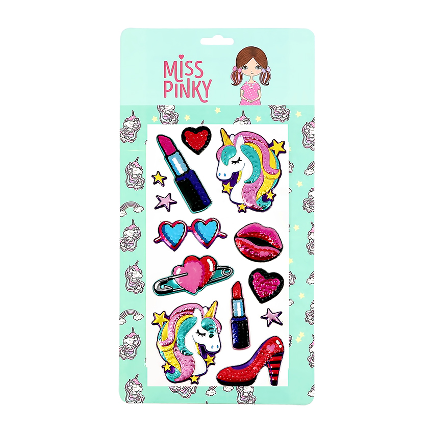 

3D Стикеры MISS PINKY