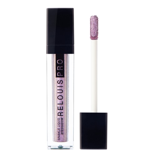 Тени для век RELOUIS RELOUIS PRO SPARKLE LIQUID EYESHADOW жидкие сияющие тон 34 misty lavender тени для век relouis тени для век pro sparkle liquid eyeshadow жидкие сияющие