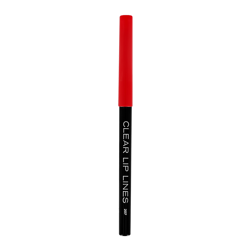 Карандаш для губ PARISA CLEAR LIP LINES автоматический тон 207 красный - фото 1