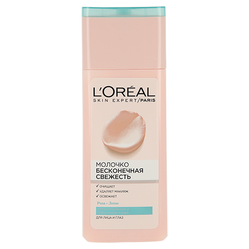 

Молочко для лица LOREAL БЕСКОНЕЧНАЯ СВЕЖЕСТЬ для нормальной и смешанной кожи 200 мл