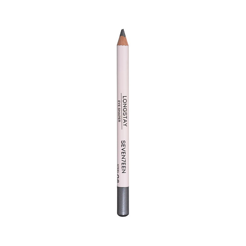 Карандаш для глаз SEVENTEEN LONGSTAY EYE SHAPER стойкий тон 08 Серый/Перламутр