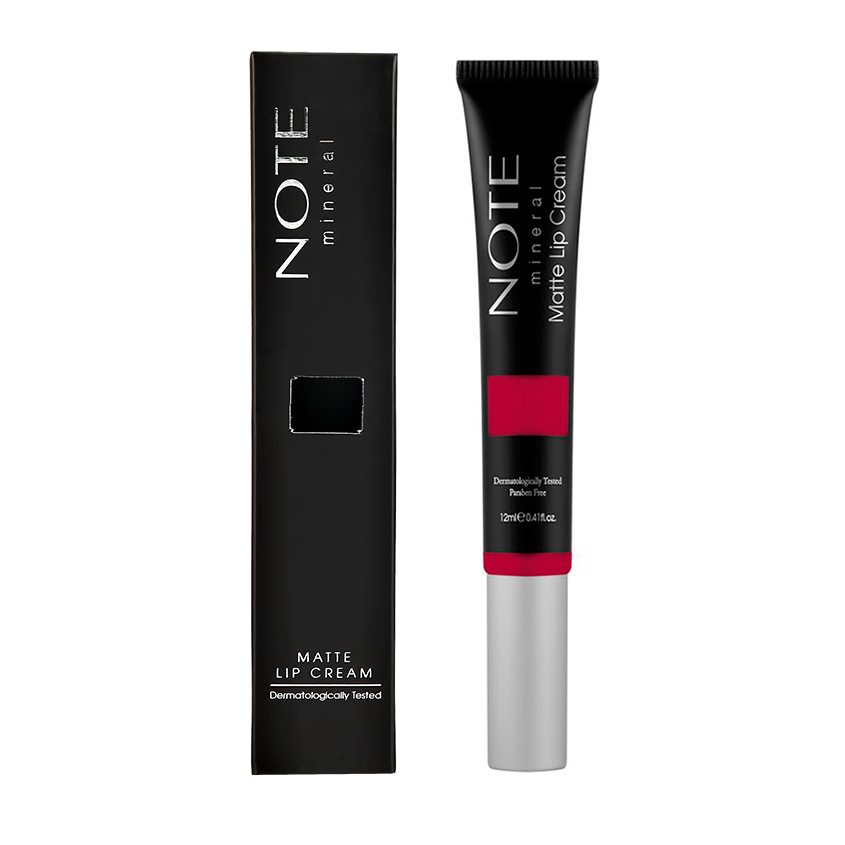 NOTE Крем для губ NOTE MINERAL MATTE LIP CREAM минеральный матовый тон 06