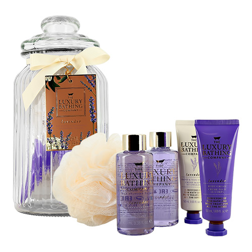 

Набор подарочный женский THE LUXURY BATHING BY GRACE COLE LAVENDER крем для тела 50 мл, крем для рук и ногтей 50 мл, пена для ванны 100 мл, гель для душа 100 мл, мочалка