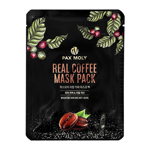 

Маска для лица PAX MOLY с экстрактом кофе сужающая поры 25 мл