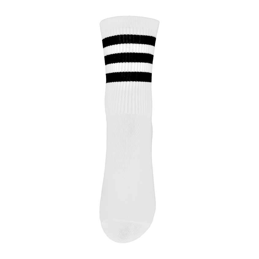 Носки длинные `SOCKS` белые с полосками