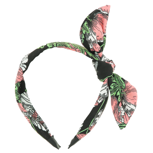 

Ободок LADY PINK FLOWER POWER bow