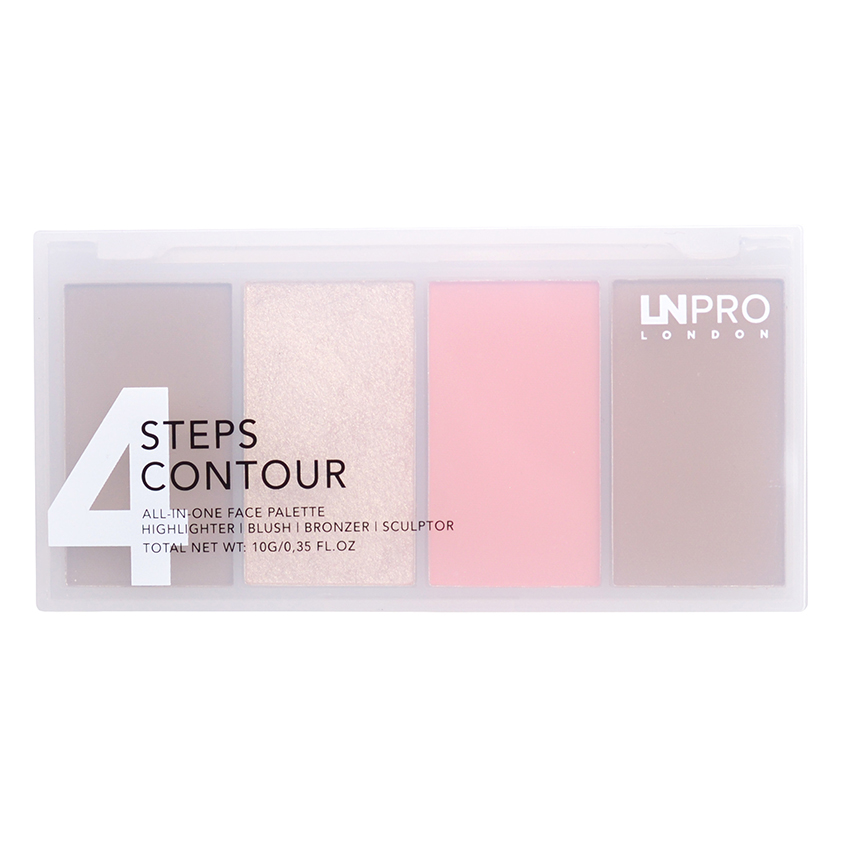 

Набор для контурирования LN PROFESSIONAL 4 STEPS CONTOUR тон 102