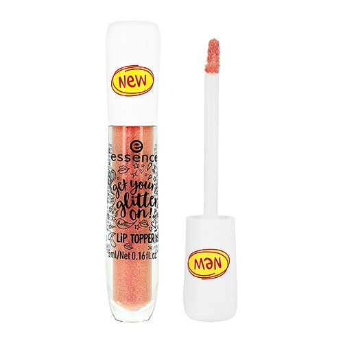 Верхнее покрытие для губ `ESSENCE` GET YOUR GLITTER ON тон 02