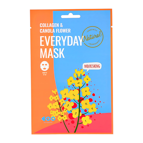 

Маска для лица DEARBOO EVERYDAY MASK с коллагеном и экстрактом цветка рапса питательная 27 мл