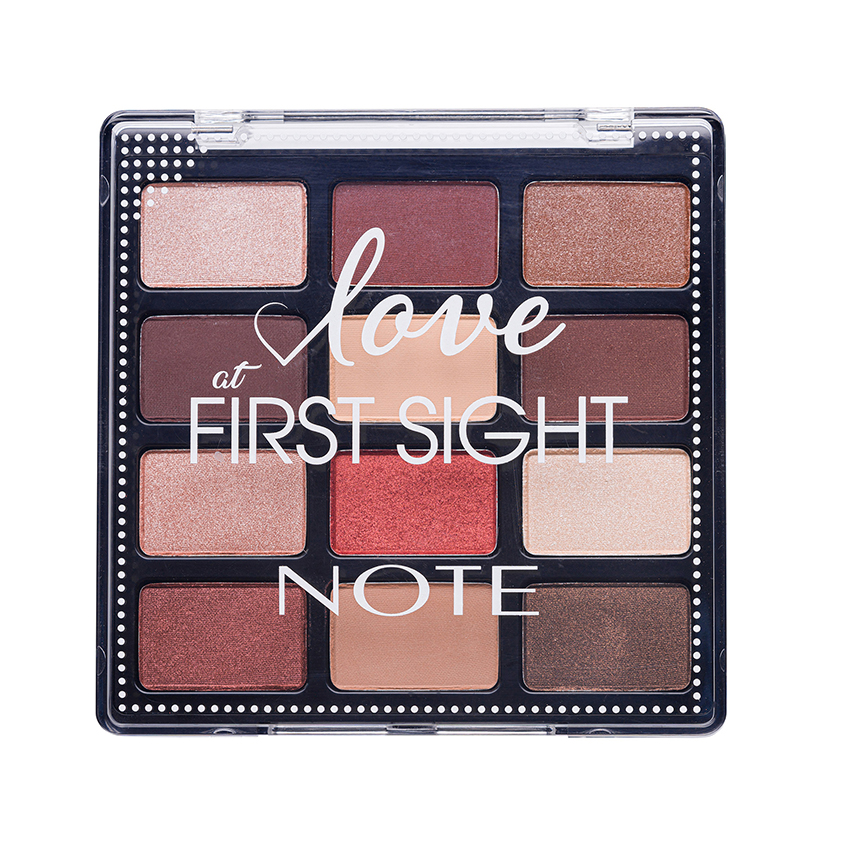 NOTE Тени для век NOTE LOVE AT FIRST SIGHT EYESHADOW PALETTE тон 202