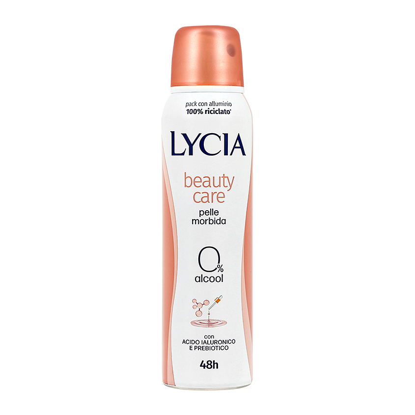 

Део-спрей жен. LYCIA BEAUTY CARE Нежная забота 48ч 150 мл