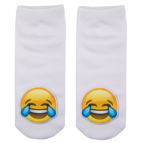 

Носки женские SOCKS Little emoji Tears р-р единый