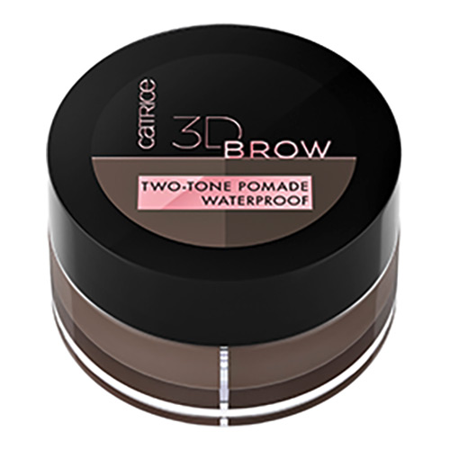 Помада для бровей CATRICE 3D BROW TWO-TONE POMADE WATERPROOF тон 020 medium to dark коричневый/темно-коричневый помада для бровей catrice 3d brow two tone pomade waterproof тон 020 medium to dark коричневый темно коричневый