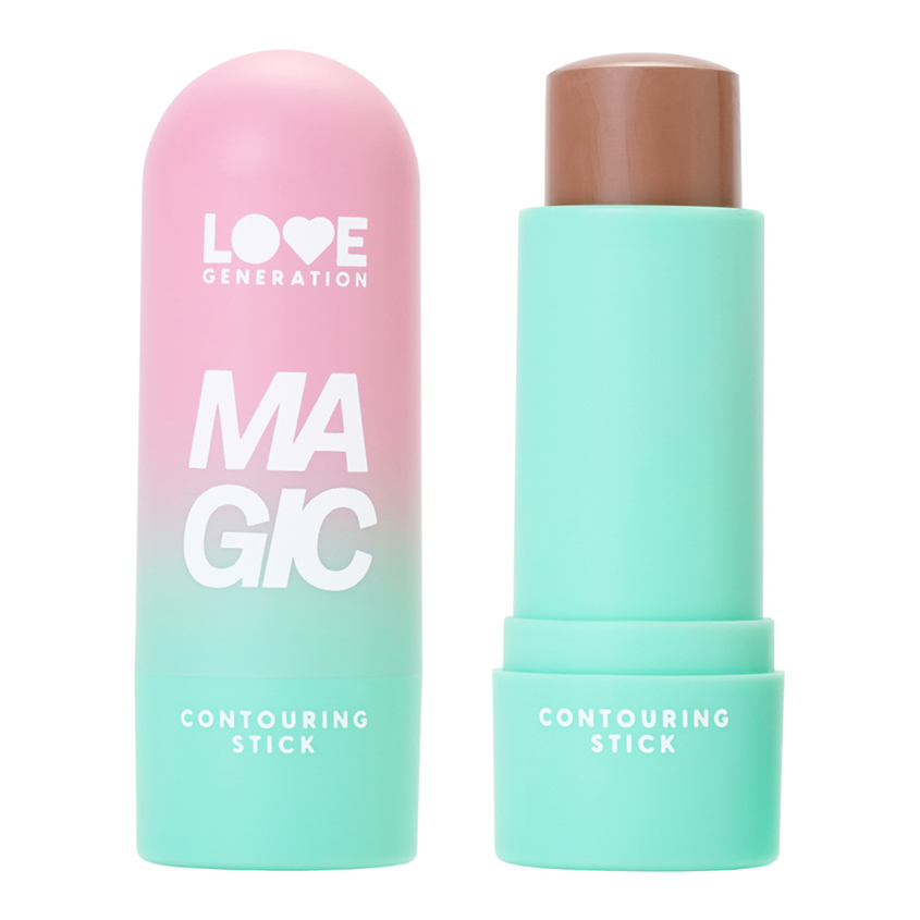 Скульптор для лица LOVE GENERATION MAGIC в стике тон 02 Choco diva скульптор для лица sculpt lic 02 choco haze 11 г