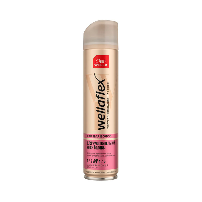 

Лак для волос WELLA WELLAFLEX CLASSIC сильной фиксации без запаха 250 мл